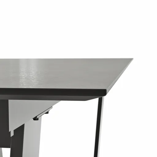 Esstisch Dinner - LB ca. 200x95 cm, Kunststoff, Grau