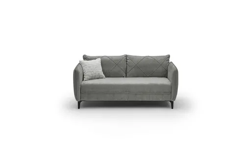 Sofa JERINA - 2,5-Sitzer, Stoff, Grau