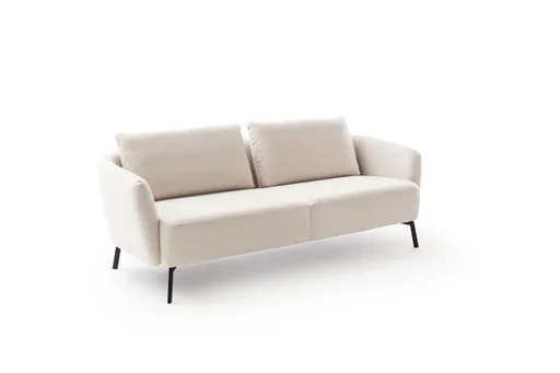 Sofa CARLLOTA - 3-Sitzer, Stoff, Natur