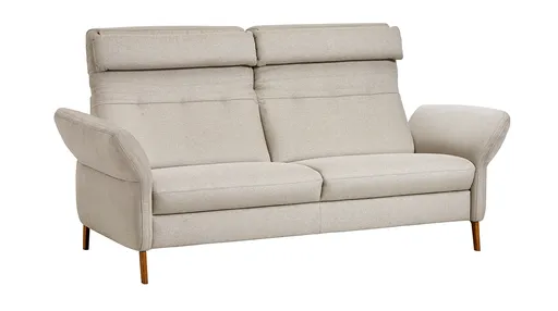 Sofa Jacksonville - 3-Sitzer, inkl. Rückenverstellung, Stoff, Beige