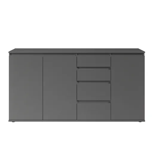Kommode - B ca. 160 cm, Anthrazit