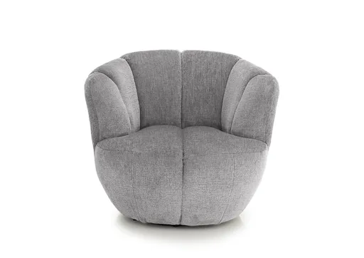 Drehsessel - Größe. L, Stoff, Steingrau