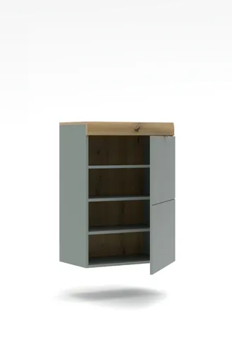 Garderobe - Schilfgrün, Artisan Eiche Nachbildung