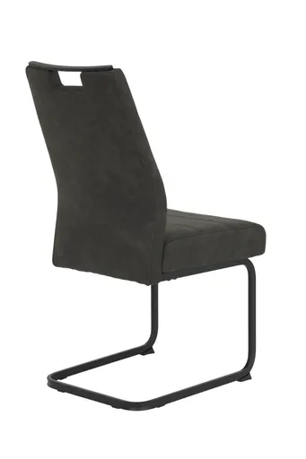 Schwingstuhl - Stoff, Anthrazit