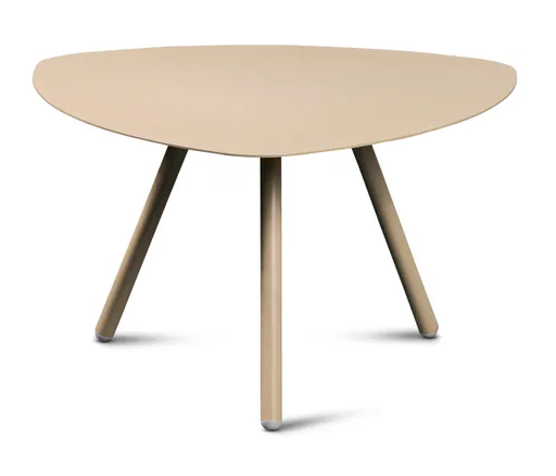 Beistelltisch - LB ca. 60x60 cm, Cremeweiß