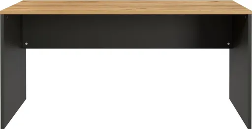 Schreibtisch GRIFFIN - B/H/T ca. 158x75x79 cm, Graphit, Eiche Dekor