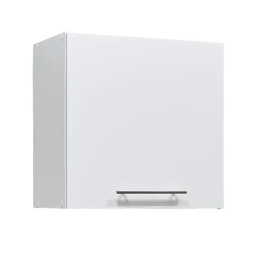 Hängeschrank- B ca. 50 cm, Weiß, Matt