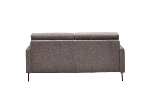 Sofa - 3-Sitzer, Stoff, Braun
