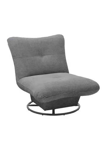 Drehsessel - Stoff, Ash