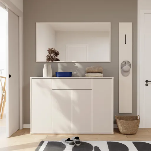 Wandspiegel FAID- Rahmen, Sand