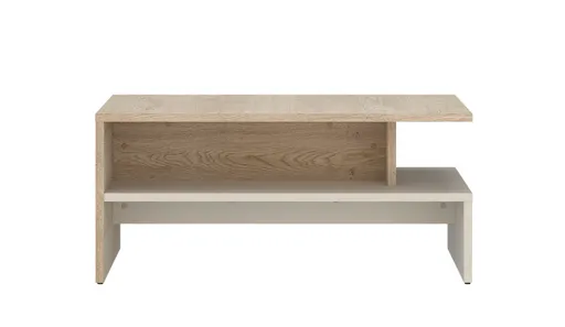 Couchtisch - LB ca. 100x66 cm, Cremona Eiche Torro Nachbildung, Kaschmir
