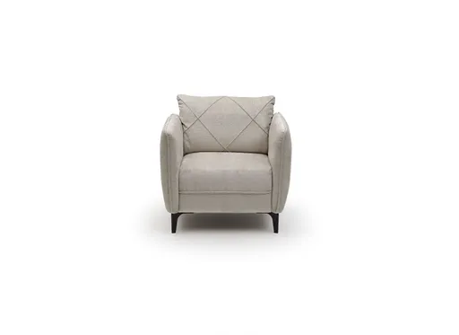 Sessel JERINA - Stoff, Beige