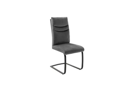 Freischwinger - Stoff, Anthrazit