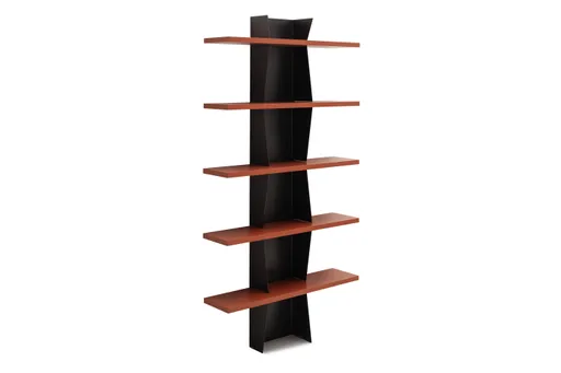 Wandboard Venzone - BHT  108x210x25 cm, Anthrazit, Campari