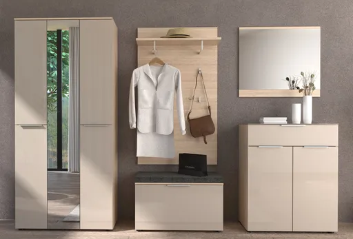 Garderobe - Riva Eiche Nachbildung, Kaschmir