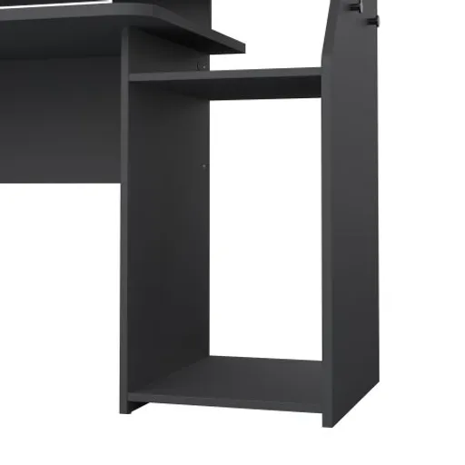 Schreibtisch - LB ca. 171x62 cm, Grau