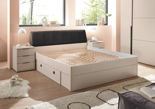 Bettgestell- Liegefläche ca. 180x200 cm, Kashmir