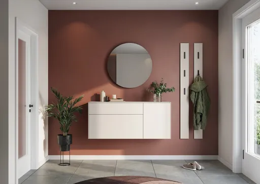 Schuhschrank GEENA - B ca. 137 cm, Kaschmir