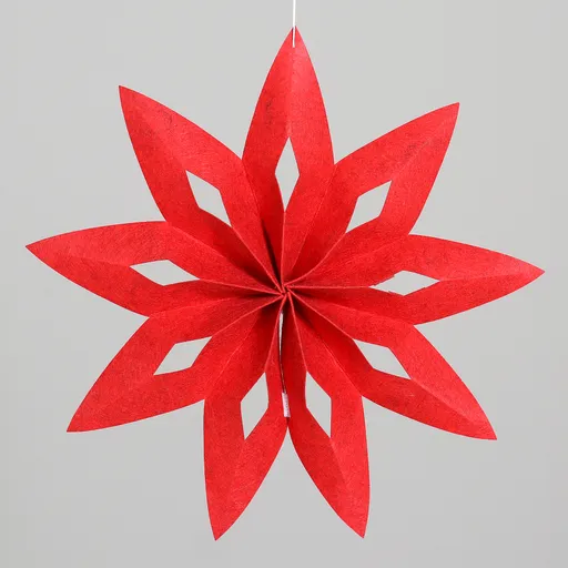 Stern-Hänger - D ca. 50 cm, Rot