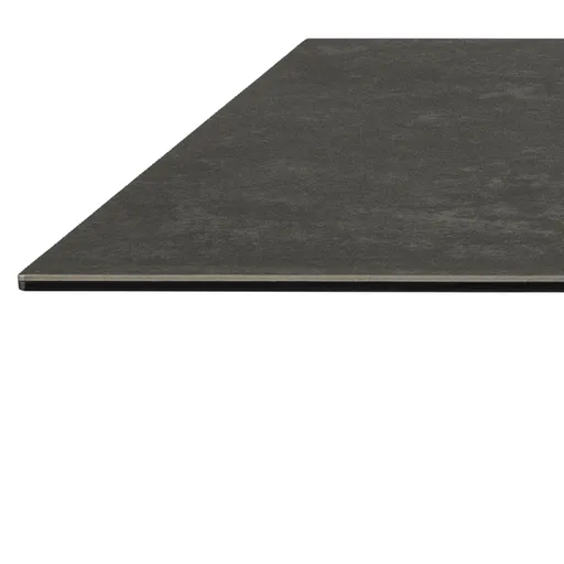 Esstisch ABBIGAIL - LB ca. 160x90 cm, Schwarz