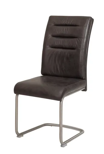 Freischwinger - Stoff, Anthrazit