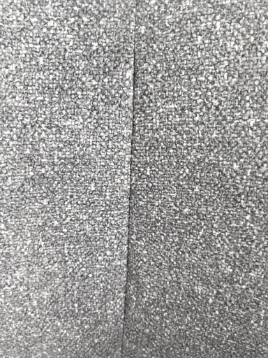 Stuhl MAUREEN - drehbar, Stoff, Grau