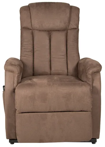 TV-Sessel - Aufstehhilfe, Relaxfunktion, Microfaser, Braun