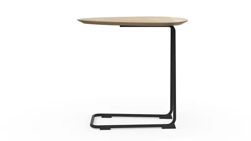 Sofatisch Fano - LBH ca. 57x39x54 cm, Eiche natur, Furnier