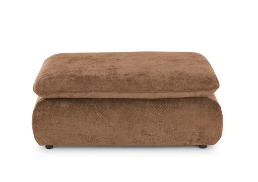 Hocker - Stoff, Terracotta