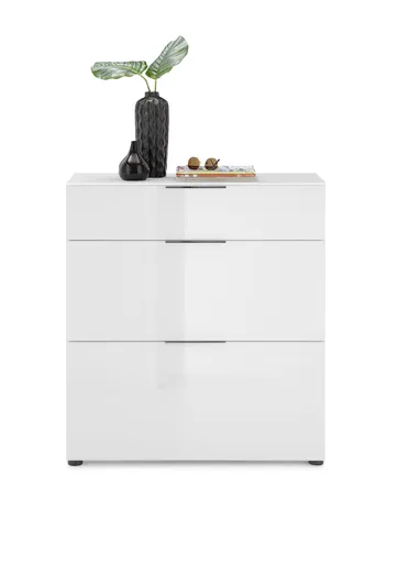 Schuhschrank - B ca. 90 cm, Weiß