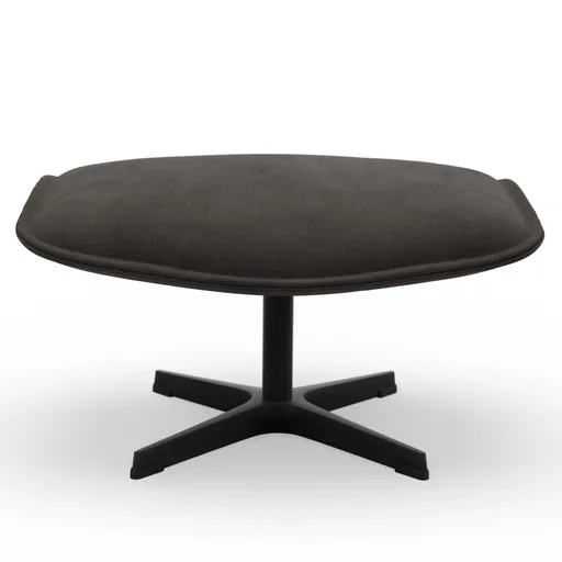 Hocker Helge - Stoff, Dunkelgrau