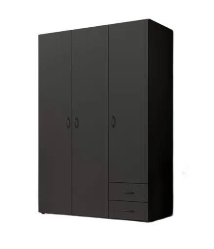 Drehtürenschrank- B ca. 120 cm, Graphit