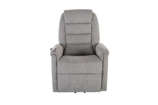 TV-Sessel - Relaxfunktion, Aufstehhilfe, Stoff, Grau