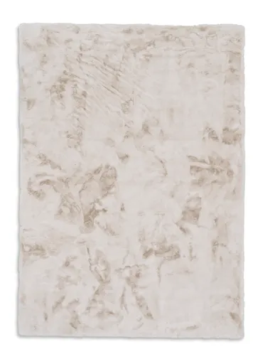 Teppich - B/L ca. 160x230 cm - Cremefarben