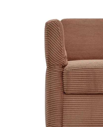Sofa PRO FLEXX - 2-Sitzer inkl. Schlaffunktion, Stoff, Weiß