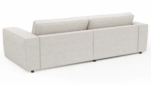 Sofa Lilaia - 1,5-Sitzer XL Tief mit 1,5-Sitzer XL, Stoff, Kaschmir