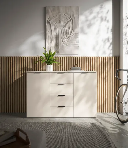Kommode - B ca. 135 cm, Kaschmir