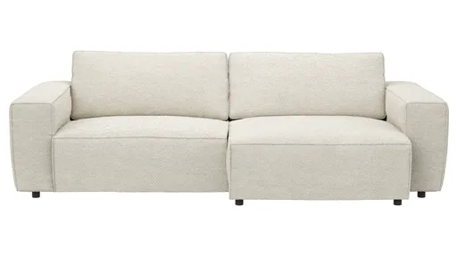 Sofa Lilaia - 1,5-Sitzer XL mit 1,5-Sitzer XL Tief, Stoff, Creme
