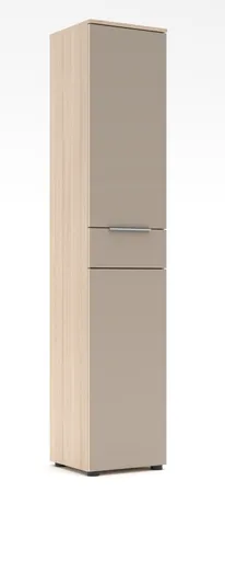 Büroschrank - B ca. 40 cm, Riva Eiche Nachbildung, Kaschmir