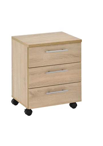 Rollcontainer - B ca. 40 cm, Sonoma Eiche Nachbildung