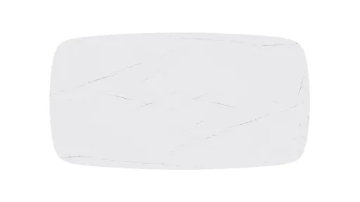 Esstisch Jari - LB ca. 180x95 cm, Keramik, Weiß