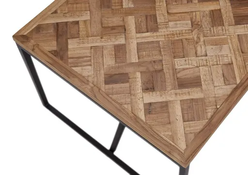 Couchtisch - 2er Set, B/H/T ca. 60x45x60 cm, Teakholz 