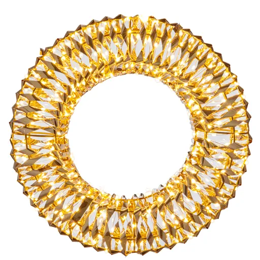 Dekokranz - D ca. 38 cm, Goldfarben