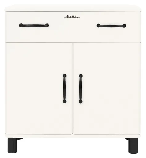 Kommode - B ca. 86 cm, Weiß