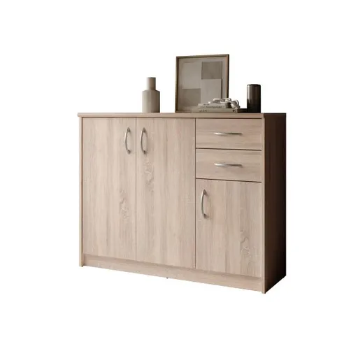 Kommode - B ca. 109 cm, Sonoma Eiche Nachbildung