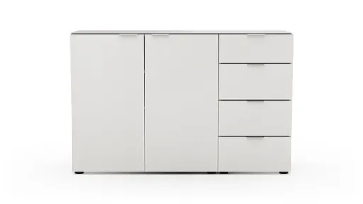 Kommode Colorado Beimöbel - BHT ca. 135x87x43 cm, Offwhite