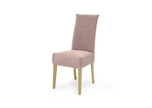Stuhl SITTING TOGETHER_K- Stoff, Rosa, Eiche Natur
