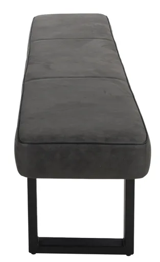 Bank - Microfaser, Anthrazit