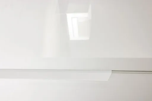 Drehtürenschrank ROMAN SPIN- B ca. 90 cm, Weiß, Glas, Weiß