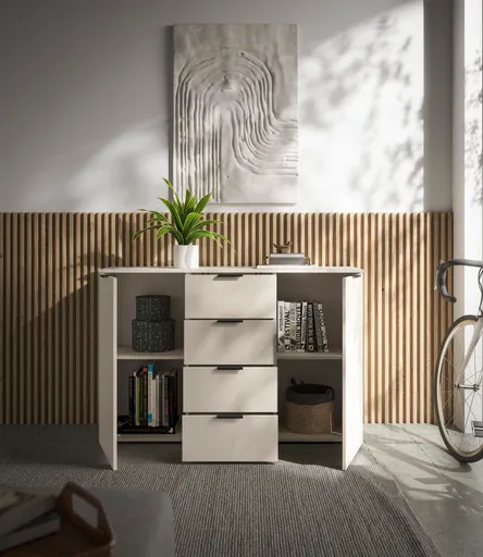 Kommode - B ca. 135 cm, Kaschmir